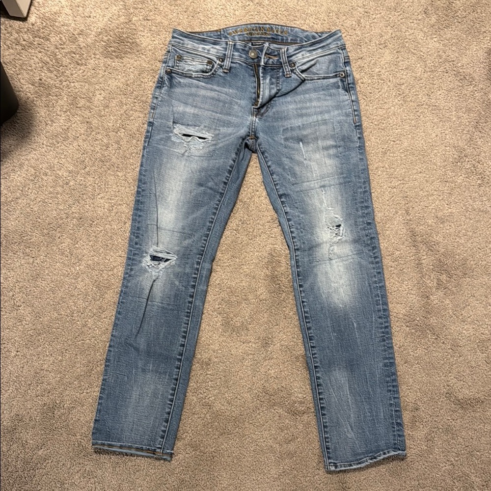American Eagle Outfitters Light Blue Denim Jeans